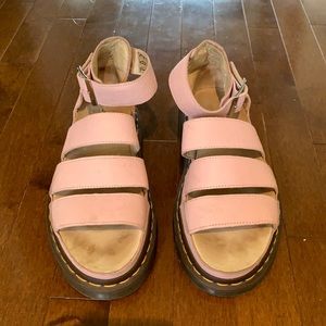 Dr Martens Clarissa Sandals in Baby Pink